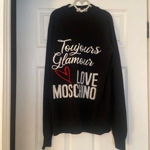 Moschino sweater, brand new, just took the tag off